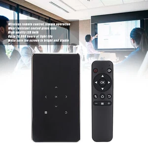 Mini Smart Projector Bluetooth WiFi Home Wireless Display DLP Pocket Projector - Picture 1 of 21