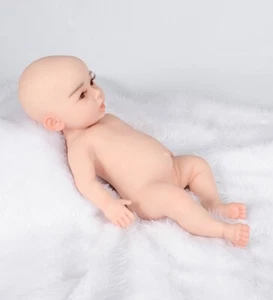 Reborn Dolls Baby Girl Toddler Full Body Silicone Skeletonless for Parent 47cm - Picture 1 of 8