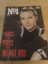 Number One NO 1 Magazine : JOHN TAYLOR Duran Duran - MIDGE URE  : Dec 7 1985
