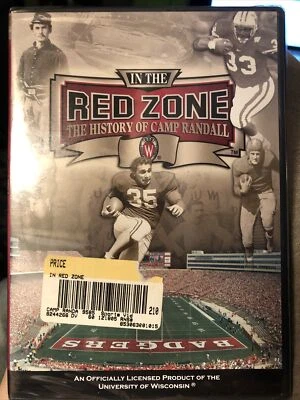In the Red Zone - The History of Camp Randall - DVD 2005 NEW - UW Wisconsin Mad - Image 1 of 2