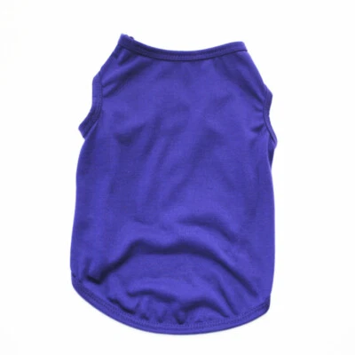 宠物狗衣服小狗 T 恤服装小型狗小狗吉娃娃背心格子- — 第 1/4 张图片