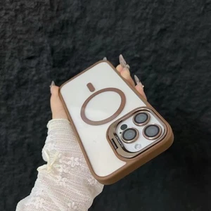 Camera Lens Cover For iPhone 16 Pro Max 15 14 13 12 11 Shockproof Mag Safe Case - Picture 1 of 35