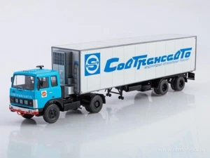 1:43 SSM #1561 - Tractor MAZ-5432 con semirremolque KlegeFrance 'Sovtransavto' - Imagen 1 de 2