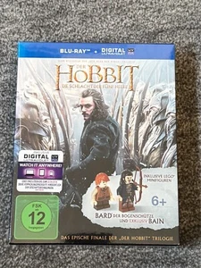 Der Hobbit - Die Schlacht der Fünf Heere | inkl 2 Lego Figuren | Blu Ray NEU OVP - Bild 1 von 3
