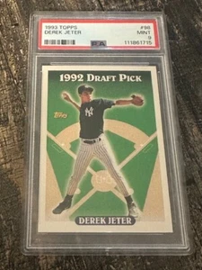 1993 Topps #98 Derek Jeter RC Rookie PSA 9 - Bild 1 von 4