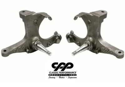 1960-62  Chevy Chevrolet C10 Truck Stock Ride height Spindles 2wd 1.25 Rotor - Image 1 of 4