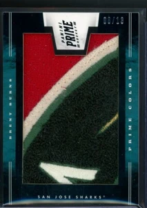 2011-12 Panini Prime Colors Patch #79 Brent Burns 08/13 - Picture 1 of 2