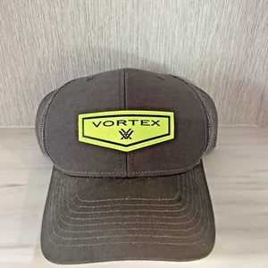 Vortex Optics Malla Gris SnapBack Adulto Ajustable Sombrero Gorra Parche Verde Lima - Imagen 1 de 6