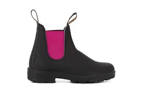 Blundstone 2208 Boots Ladies Classic Chelsea Black Leather Ankle Pull On Boot - Picture 1 of 8