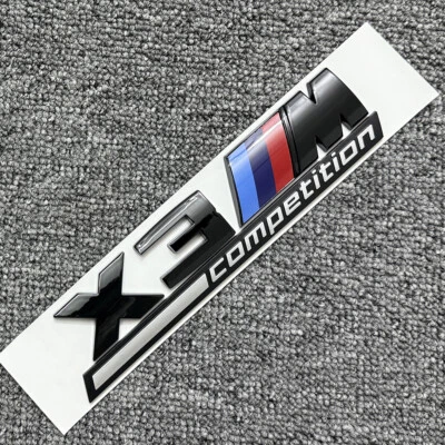 Insignia de maletero deportivo de competición X3 M para BMW G01 F97 calcomanía con letras emblema deportivo Foto 1 de 4