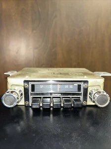 WORKS Vintage Mitsubishi MGA AR-615 Radio 1980's Classic car Radio Rare Sound - Picture 1 of 21