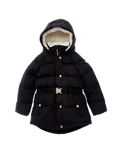 Kensie Girl Belted Puffer Jacket - Picture 1 of 3