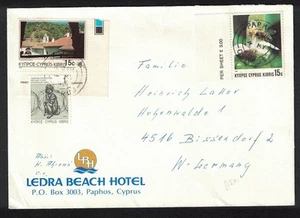 Bee-keeping Bee on lemon flower Cover Cyprus 1989 SG#748-751 - Picture 1 of 1