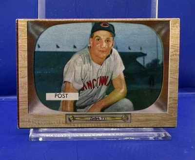1955 Bowman #32 Wally Post CINCINNATI Redlegs - Image 1 of 2