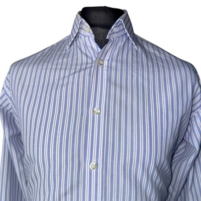 HAWES & CURTIS Shirt Mens 15 Fits as MEDIUM (40") Long Sleeve Double Cuff - Image 1 of 4
