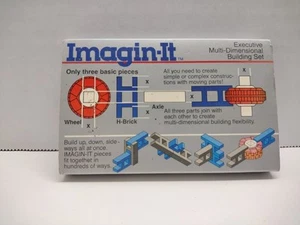Imagin-It Executive Multi-Demensional Building Set New 1984 #9735 *Please Read* - Picture 1 of 4