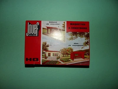 JOUEF 3 maquettes à monter pavillon + cabane + abri 973 NEUF et RARE (n°1) - Photo 1/3