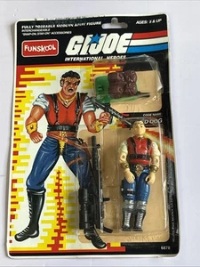 Gi Joe International Heroes Red Dog Figur NEU VERSIEGELT FUNSKOOL INDIEN 2001 - Bild 1 von 9