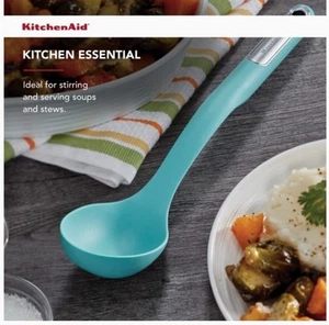 NEW KitchenAid Basting Spoon 13.5" in Aqua - Picture 1 of 4