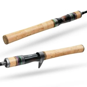 Ultralight Fishing Rod 2PCS BFS Casting Rod Fuji OA Ring Guides 4-6lb Line Ratin - Picture 1 of 7