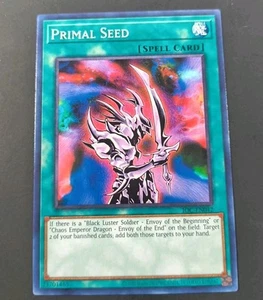 Yu-Gi-Oh! Invasion Of Chaos Primal Seed Common Spell Card IOC-EN042 NM - Picture 1 of 1