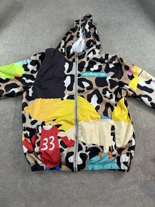 Nickelodeon X Members Only Windbreaker Hooded Jacket Large Hoodie Rug Rats - Picture 1 of 10