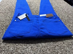 Neu mit Etikett Judy Blue Los Angeles SKINNY FIT DAMENJEANS GRÖSSE 13/31 KOBALTBLAU - Bild 1 von 4