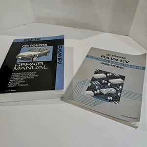 2002 Toyota Rav4 EV Shop Service Repair Manual OEM with EWD - Bild 1 von 19