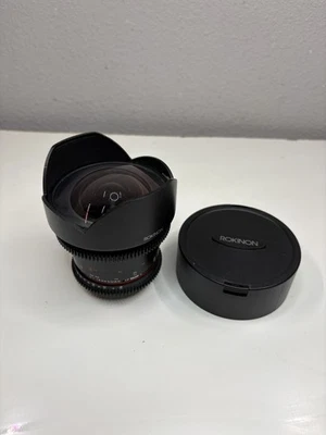 Rokinon 14mm T3.1 ED AS IF UMC II Cine/Ultra Wide Angle Lens for Canon EF Mount - Image 1 of 4
