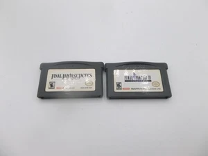 Final Fantasy Tactics Advance + IV Advance - 2 Spiele Lot Nintendo GBA Original - Bild 1 von 2
