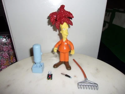 THE SIMPSONS WOS INTERACTIVE LOOSE figure COMPLETE PRISON SIDESHOW BOB - Image 1 of 2