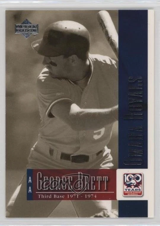2001 Upper Deck Minor League Baseball Centennial George Brett #35 HOF - Image 1 of 2