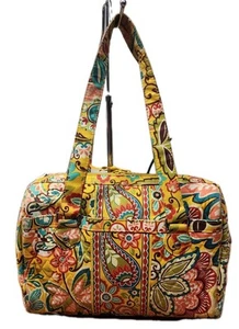 Vera Bradley Whitney Bag In Provencal Pattern Shoulder Satchel - Picture 1 of 19