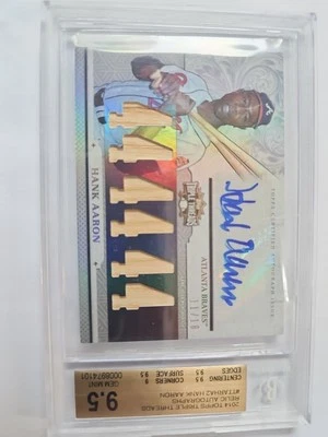 2014 Topps Triple Threads Relic Autographs #TTAR-HA2 - Image 1 of 2