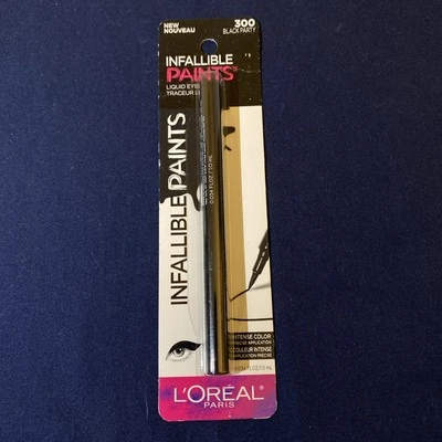 L'Oreal Paris Infallible Paints liquid Eyeliner ‘Black Party’ #300, New! - Image 1 of 4