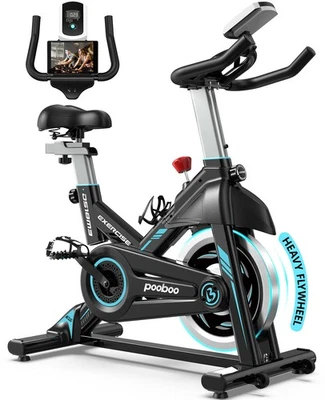 Indoor Exercise Bike Workout Bike Fitness Bike Stationary Bike Cardio Cycling - Image 1 of 4