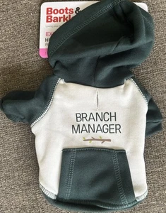 Boots & Barkley Branch Manager Pet Apparel Dog Extra Small Hoodie New - Picture 1 of 4