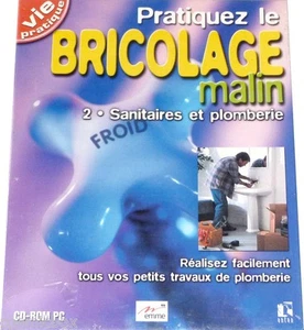 Logiciel Pratiquez le BRICOLAGE malin 2 SANITAIRE et PLOMBERIE réaliser travaux - Photo 1/1