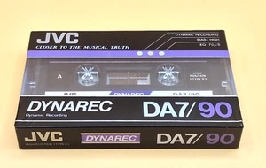 Cinta de casete de audio en blanco JVC DYNAREC DA7 90 (sellada) ¡NUEVA DE STOCK! Nuevo - Imagen 1 de 6