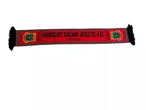 HARROGATE RAILWAY ATHLETIC FOOTBALL SCARF - Picture 1 of 1