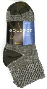 GoldToe 6 Pack Men's Athletic Quarter Socks Cushion Cotton shoe size 6-12.5 - Picture 1 of 14