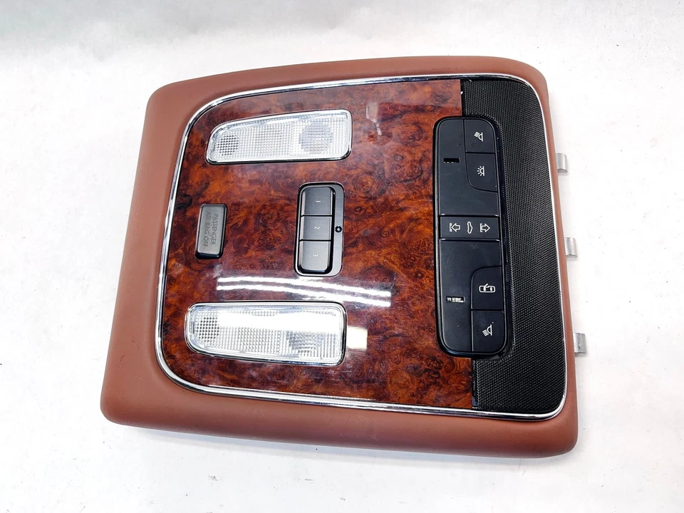 10-20 BENTLEY MULSANNE TECHO INTERIOR TRASERO CÚPULA MAPA LUZ CONSOLA PANEL CUBIERTA OEM Foto 1 de 4