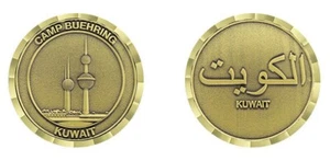 Camp Buehring Kuwait Towers Challenge Coin - Picture 1 of 1