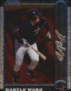 1999 Bowman Chrome International Houston Astros Baseball Card #220 Daryle Ward