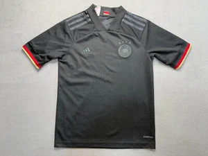 adidas Germany away jersey 2019/20 Boys size M black football shirt - Picture 1 of 24
