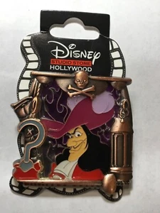 Rare Disney Soda Fountain Trading Pin LE 400 Captain Hook Villains DSF New L2 - Picture 1 of 3