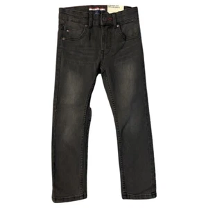 $40 NWT  Boy’s Tommy Hilfiger Ultra Rebel Jean Washed Black Size 5 - Picture 1 of 2