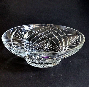 WATERFORD Marquis MAXIMILLION CENTERPIECE BOWL, Cut Lead Crystal, 12", ITALY - Picture 1 of 7