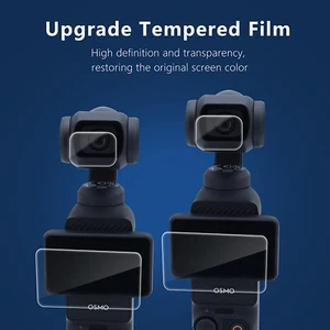 Screen Tempered Film Lens Protective Cover Kit For DJI Osmo Pocket 3 - Picture 1 of 15