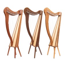 22 Corde Ard Ri Irlandais Harpe,Celtique Levier Harpe Par Muzikkon + Accessoires